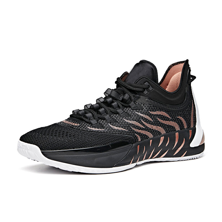 New Fashion Custom Professional Breathable Sports Basketball Shoes For Men