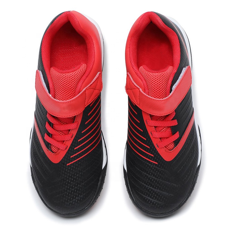 2021 Latest China Kid Man Children's Lace-up High Quality Men Boys Sport Artificial Turf Cleats Football Soccer Shoes