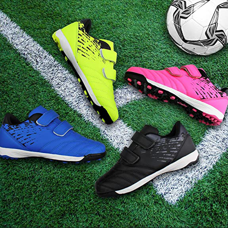 Hot Sale Kids Outdoor Soccer Cleats Comfortable Turf Children Football Soccer Shoes