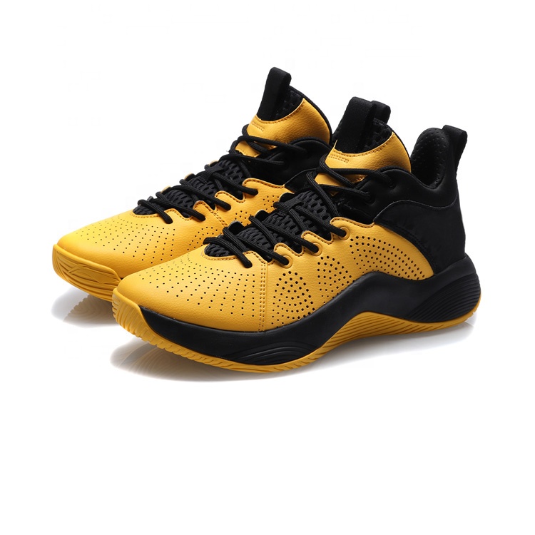 Breathable Sneakers Professional Anti Slip Sports Mens Basketball Shoes for Running Walking