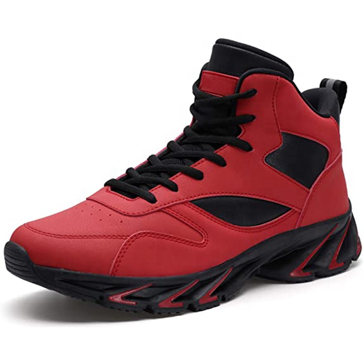 China High Quality Fashion Casual Sports Lace-up Anti-slip Sneakers Basketball Shoes Men